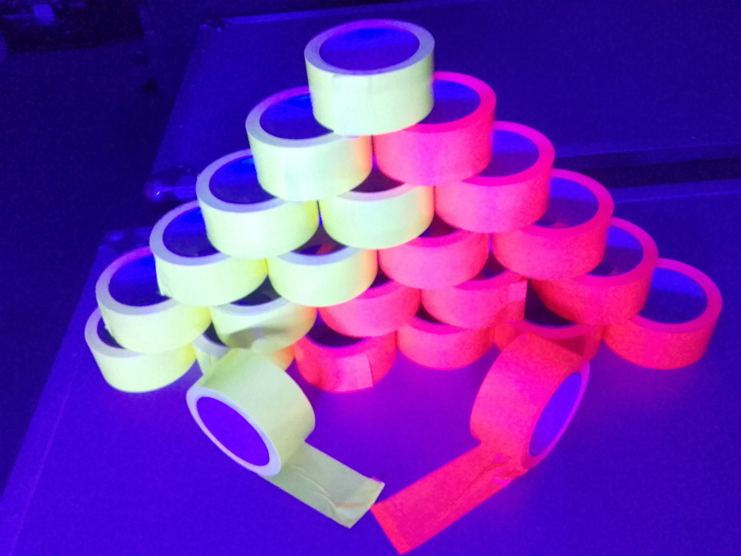 Fluorescerende tape